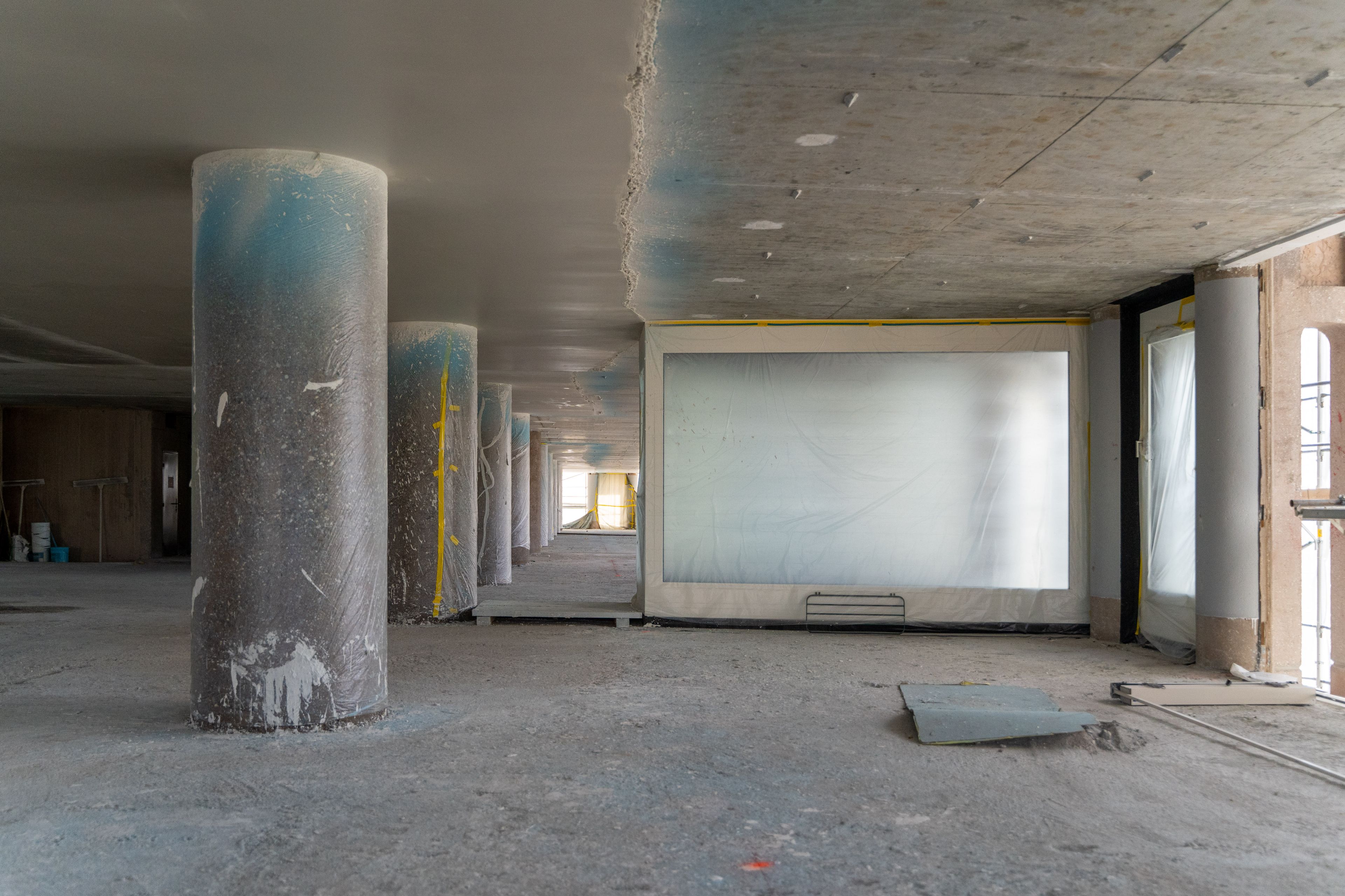 Chantier d'un bâtiment